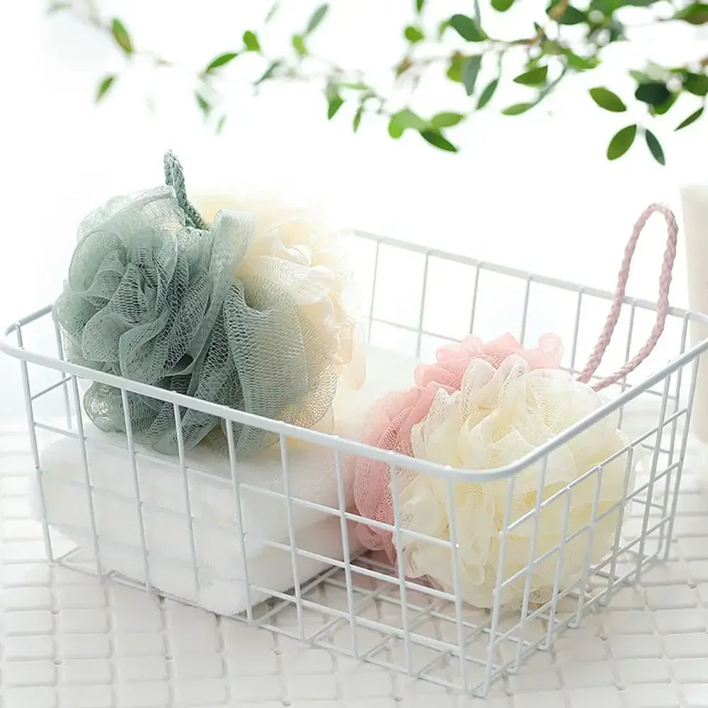 Soft Mesh Bath / Shower Exfoliating Skin Scrubber 1pc