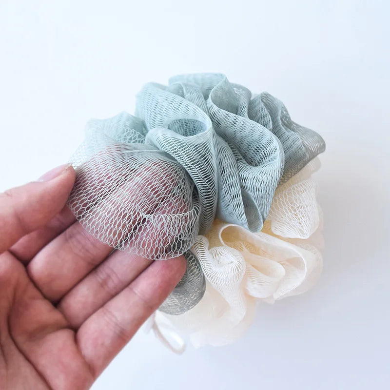 Soft Mesh Bath / Shower Exfoliating Skin Scrubber 1pc