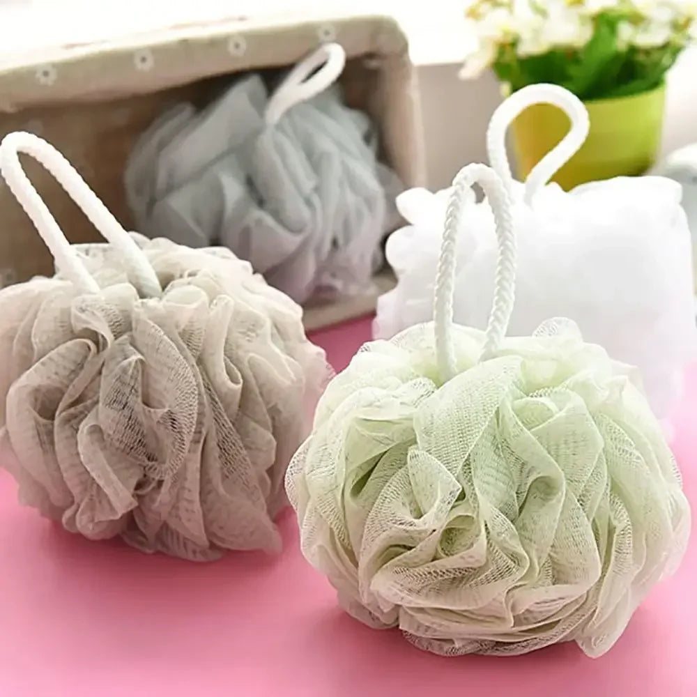 Soft Mesh Bath / Shower Exfoliating Skin Scrubber 1pc