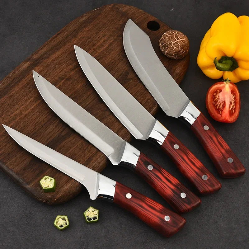 Professional Boning Knife Forging Kitchen Knife Meat Cleaver for Cooking Knives Fruit Slicing Butcher Knife Handmade Kniives