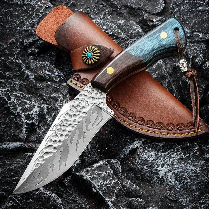Kitchen Knife Stainless Steel Chef Knife Meat Cleaver Butcher Knife Forged Knife Boning Knife Barbecue Meat Cooking Knife