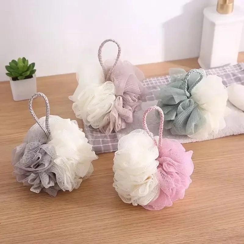 Soft Mesh Bath / Shower Exfoliating Skin Scrubber 1pc