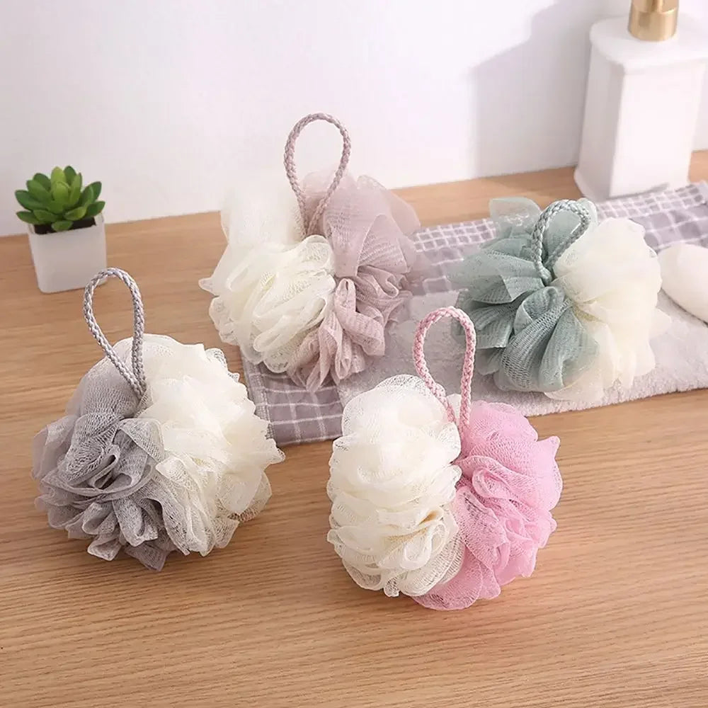 Soft Mesh Bath / Shower Exfoliating Skin Scrubber 1pc