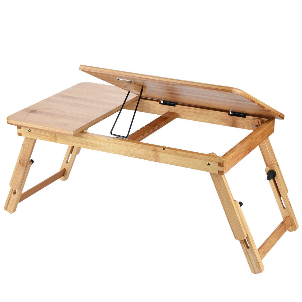 Foldable Bamboo Laptop / project Table / Stand Adjustable 50*30