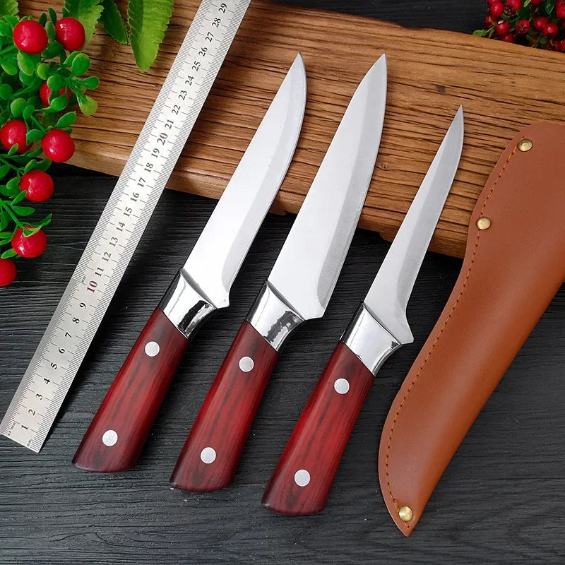 Professional Boning Knife Forging Kitchen Knife Meat Cleaver for Cooking Knives Fruit Slicing Butcher Knife Handmade Kniives