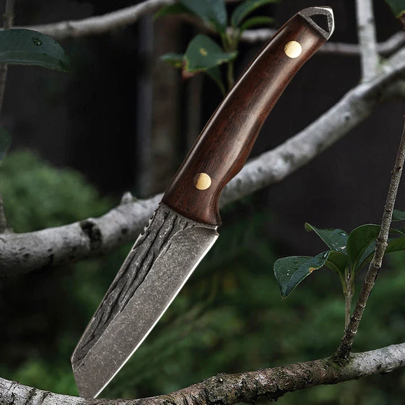 Handmade Forged Stainless Steel Kitchen Chef Boning Knifes Fishing Knife Meat Cleaver Butcher Knife Meat Cleaver Knives