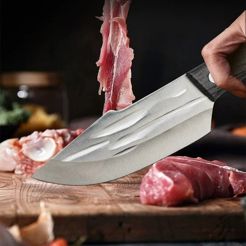 Professional Chef Knives Kitchen Boning Knife Stainless Steel Outdoor Hand Forged Knife Slicing Fishing Butcher Meat Cleaver