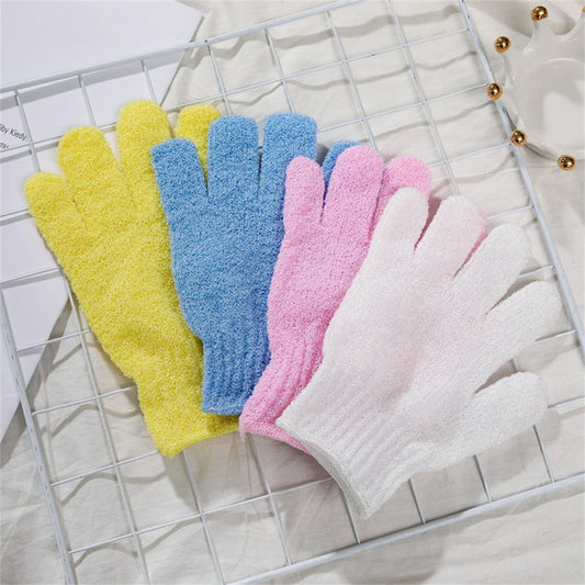 Exfoliating Glove Bath Body Scrubbers 8 Colors