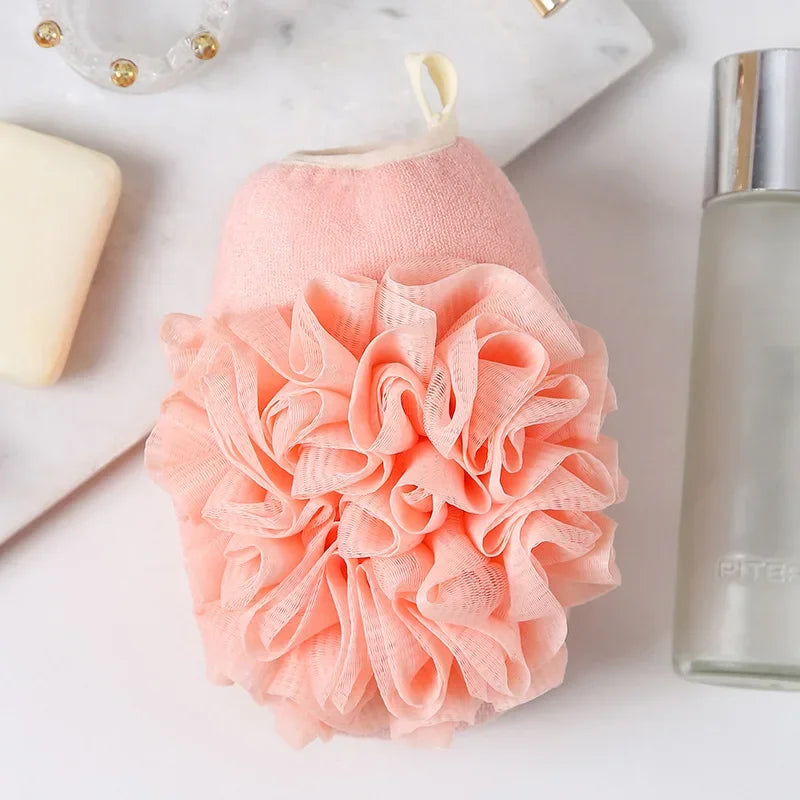 Exfoliating Gloves Body Cleaning Bath Flower Bathroom Shower Ball Body Scrubber Bath Sponge Towel Bathroom Tool