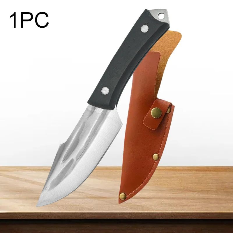 Professional Chef Knives Kitchen Boning Knife Stainless Steel Outdoor Hand Forged Knife Slicing Fishing Butcher Meat Cleaver