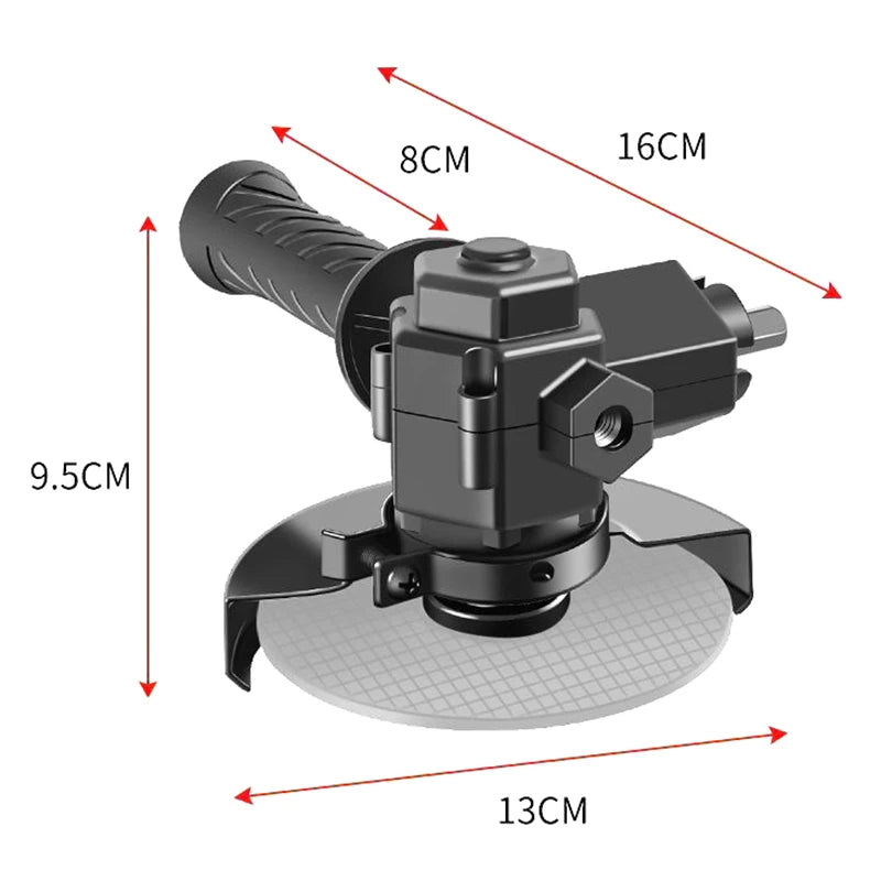 Handheld Electric Drill Angle Grinder Conversion Head Set Adapters Replaceable Saw Blades For Household Woodworking Tools