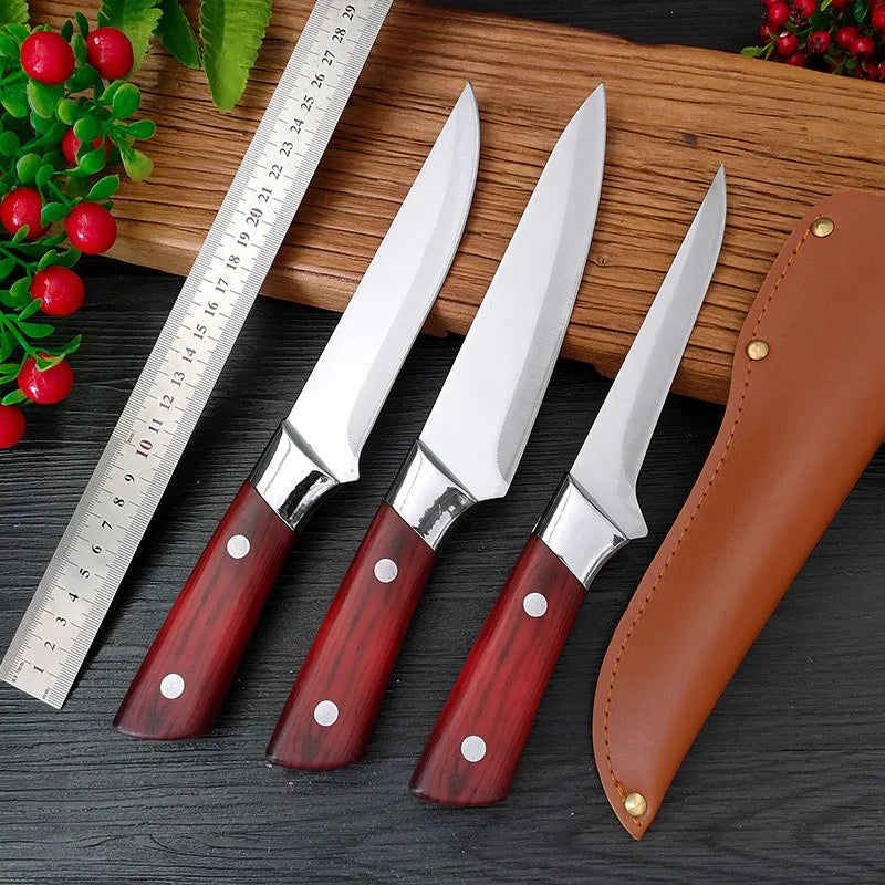 Professional Boning Knife Forging Kitchen Knife Meat Cleaver for Cooking Knives Fruit Slicing Butcher Knife Handmade Kniives