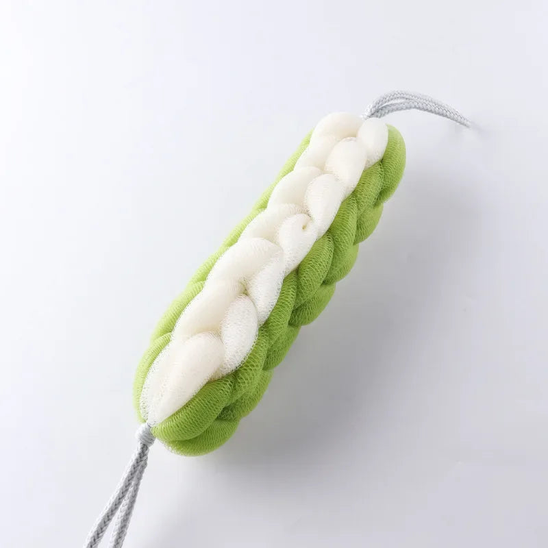 Adult Backrub Bathing Tool Scrub Strap Shower Washcloth Bast Wisp Flower Mesh Push Up Bubble Massage Brush Bath Clean Tools