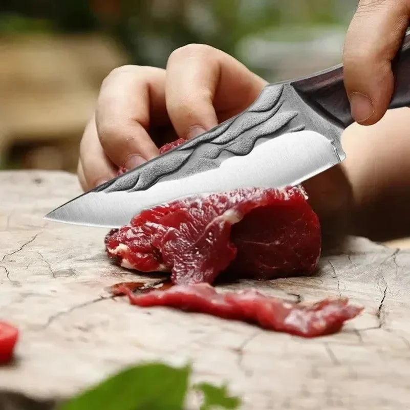 Srainless Steel Kitchen Knives Boning Knife Chef Knife Handmade Forged Knife for Cooking Meat Cleaver Boing Knife Barbecue Tools