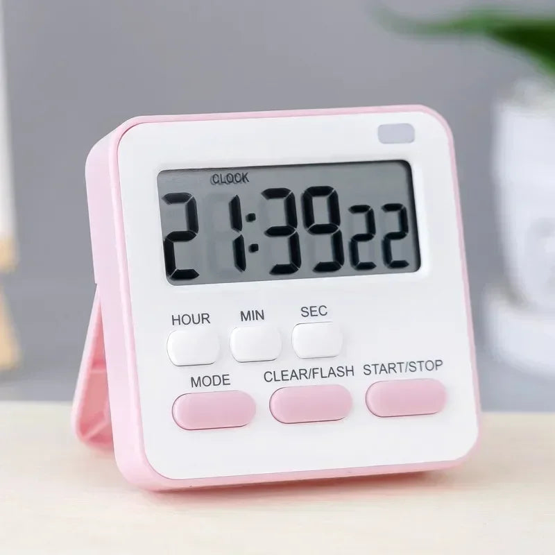 Digital Display Alarm Clock and Timer / Stopwatch