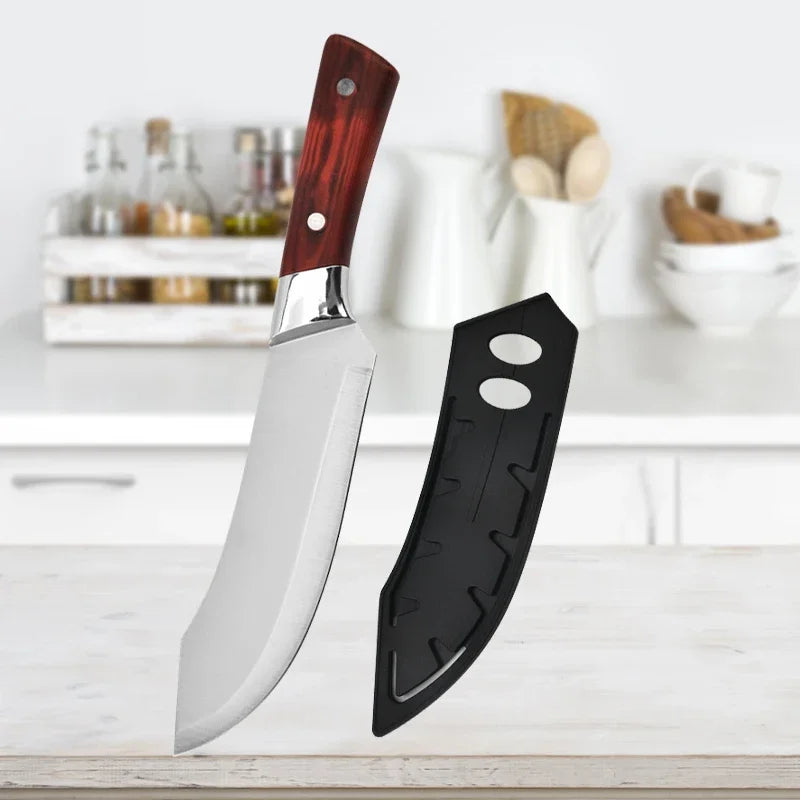 Professional Boning Knife Forging Kitchen Knife Meat Cleaver for Cooking Knives Fruit Slicing Butcher Knife Handmade Kniives